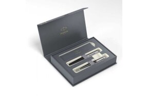 PARKER JOTTER CR B.STR. BLACK CT SET (FP-BP)